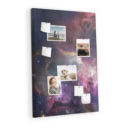 tulup.si Slika na pluti Galaxy kosmos 80x120 cm Kovinski zatiči