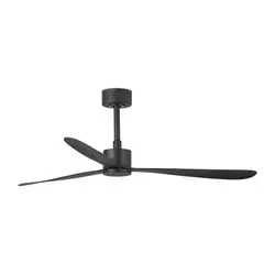FARO 33761WT - Plafonski ventilator AMELIA L crne boje, prečnik 132 cm WT + daljinski upravljač