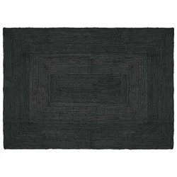 Tepisi za područja Pravokutni Tamnosiva 120 x 170 cm Juta