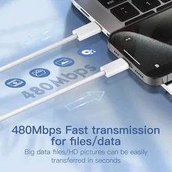 Kabel LDNIO LC901i 30W Type-C na iPhone Lightning beli 1m