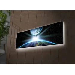 Wallity Dekorativna LED slika 3090NASA-019, 30x90cm