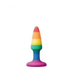 Colorful love analni plug dugine boje – mini