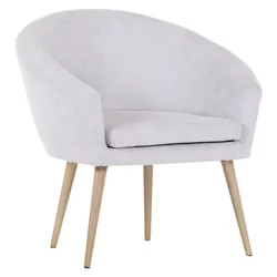 FOTELJA tekstil svetlosiva