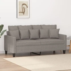 Vidaxl Dvosed taupe 140 cm blago