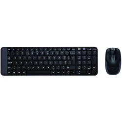 LOGITECH MK220 Wireless Combo - BLACK - US INTL EER