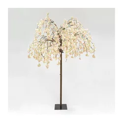 LED Božićno dekorativno veštačko drvo CHERRY TREE 288xLED/230V 2,5 m trešnja