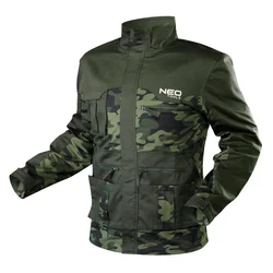 NEO TOOLS Jakna-maskirna-L