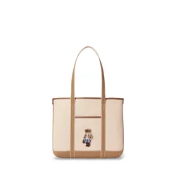 Polo Ralph Lauren Nakupovalna torba pesek/konjak