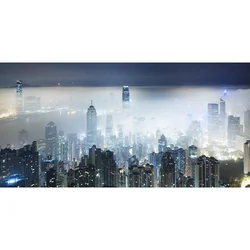 Slika 140x70 cm Misty Night – Malerifabrikken