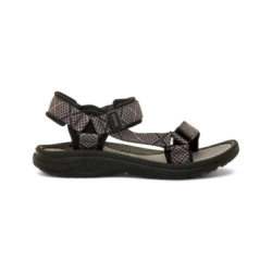 Mustang za moške. 84660 Sandali Solana siva (44), Tkanina, Ravna stran, 1 do 3 cm, Velcro, Priložnostno
