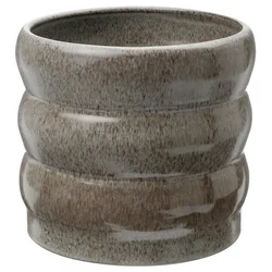 HASSELBUKETT Saksija, unutra/spolja/siva, 15 cm