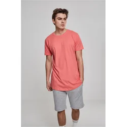 Urban Classics Majica Shaped Long Tee, rdeča