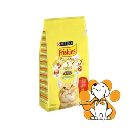 Purina Friskies Briketi Za Mačke Adult 10kg, Govedina i Piletina Sa Povrćem