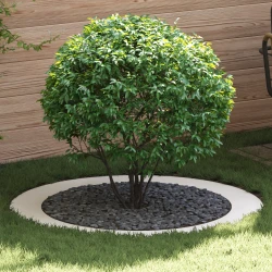 pogodno za ravne drvene prstenove 5 pcs Bijelo O90 / 120 cm Čelik