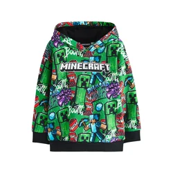 Next Majica Minecraft modra/zelena/lila/črna