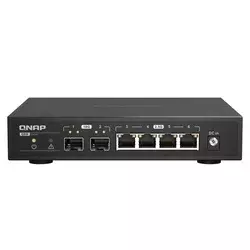 QNAP QSW-2104-2S network switch Unmanaged 2.5G Ethernet Black