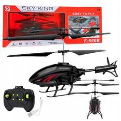 shumee Daljinsko voden helikopter Solid Daljinsko voden RC LED za otroško igračo