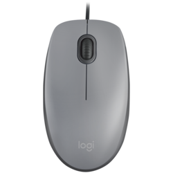 LOGITECH M110 Silent - MID GRAY - USB - N/A - EMEA-808 - AKOYA HANGTAB BOX M110S