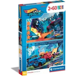 shumee CLE puzzle 2x60 SuperColor HotWheels 24816