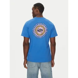 Quiksilver Majica EQYZT08046 Modra Regular Fit