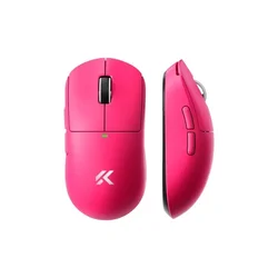 Bežični gaming miš MCHOSE A5 V3 Ultra Rose Red /PAW3395/8KHz pooling/Omron Mechanical