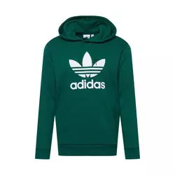 ADIDAS ORIGINALS Sweater majica, bijela / tamno zelena