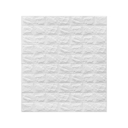 Summa 3D tapeta bela cigla 001