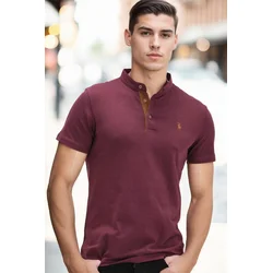 T8560 DEWBERRY T-SHIRT-DARK PURPLE