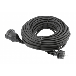 HOGERT Produžni kabel gumirani 3 x 1.5 mm2 30m