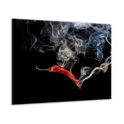 shumee Steklena zaščitna plošča ZA štedilnik 60x52 chili