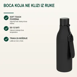 Castelli Termos boca Homa, 500 ml, Crna