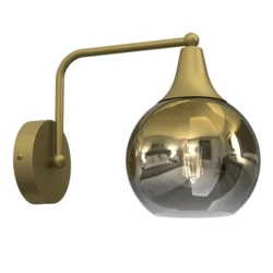 Zidna lampa MONTE 1xE27/60W/230V zlatna