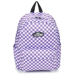 Vans OLD SKOOL GROM CHECK BACKPACK 18L Vijolična