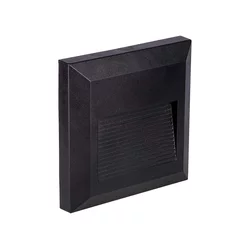 LED spoljašnje svetlo za stepenište LED/2W/230V IP65 4000K crno