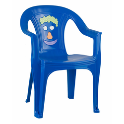 Stolica za decu sa naslonom plava