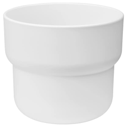 FÖRENLIG Saksija, unutra/spolja bela, 12 cm