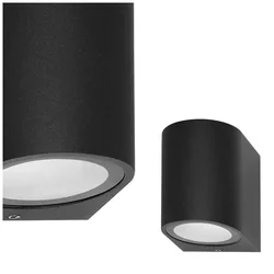 ITALUX OWL-2197-1R - Spoljašnje zidno svetlo GENTA 1xGU10/40W/230V IP54 8 cm