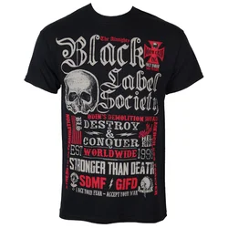 Metal majica moška Black Label Society - Destroy & Conquer - PLASTIC HEAD - PH9614