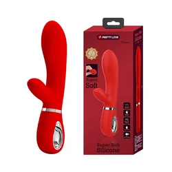 Silikonski crveni vibrator Thomas