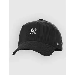 47Brand MLB NY Yankees Cord Bse Rnner Clean Up Cap black