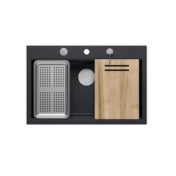 QUADRON Marc Workstation GraniteQ black diamond sudopera