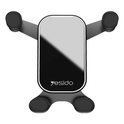Yesido - Držač za automobil (C100) - Gravitacijski- kut rotacije 360°- za ventilacijski otvor - crni