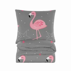 BOMBAŽNA POSTELJNINA 140x200 PLAMENJSKI PONOS