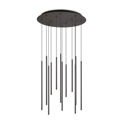 Plafonska svetiljka-visilica Filo SP12 LED 25W crna Ideal Lux
