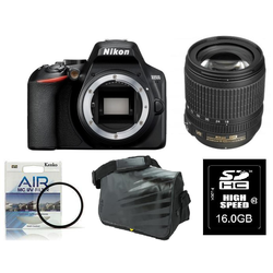 NIKON fotoaparat D-3500 kit z AF-P 18-55VR + Fatbox 16GB + UV filter