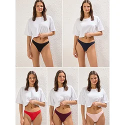 Trendyol Milla Ženski set donjeg veša Thmss25Ku00048, 5 komada, Šareni