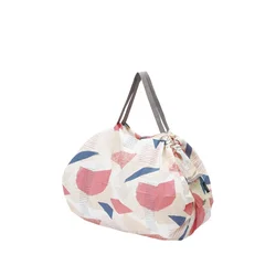 Shupatto Nakupovalna torba Compact Bag L bež/modra/staro roza