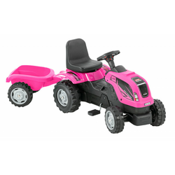 MMX Dečiji Traktor na pedale Roze