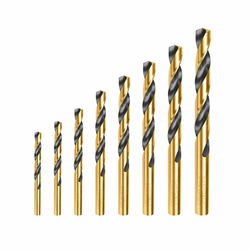 TOTAL 8-delni set HSS burgija za metal 2-8mm