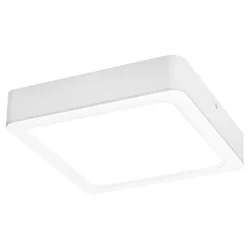Rabalux Plafonjera Shaun2, 24W, 4000K, Kvadratna, Bela